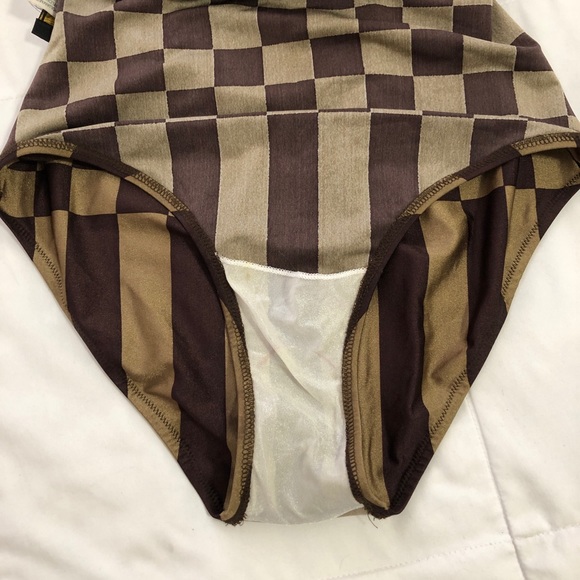 🚫SOLD🚫Vintage Fendi Monogram Swimsuit / Bodysuit - Picture 5 of 5